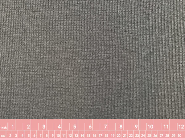 Designer Deadstock - Cotton Thermal Knit - Grey