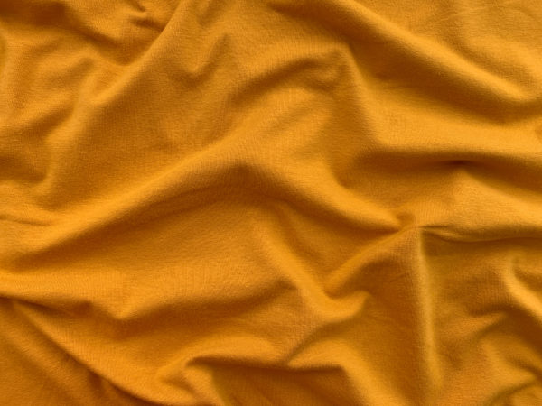 Cotton/Spandex Jersey - Maize