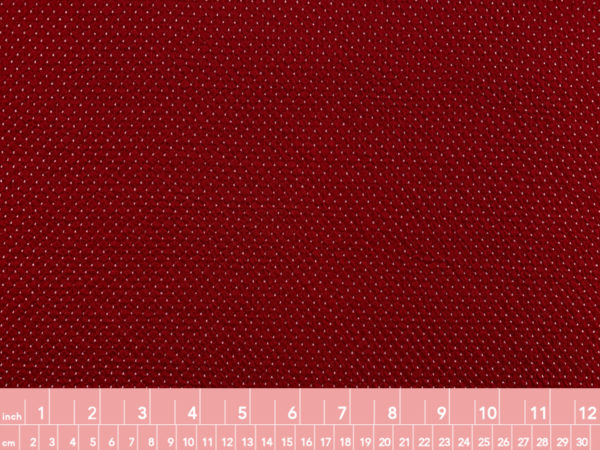 Designer Deadstock - Rayon/Nylon Honeycomb Knit - Red