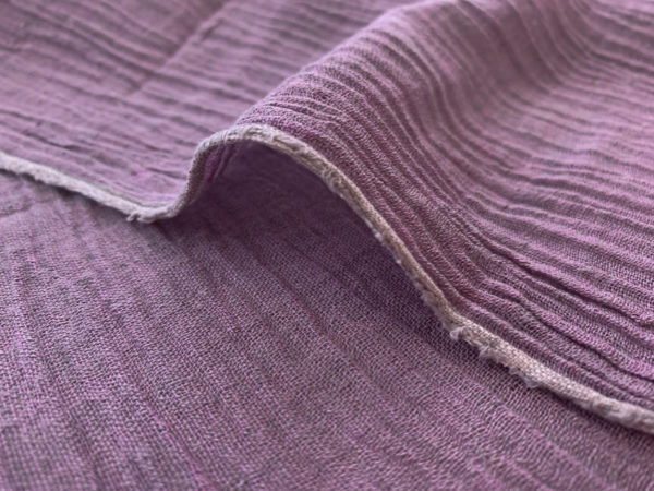 Designer Deadstock - Linen Gauze – Lavender