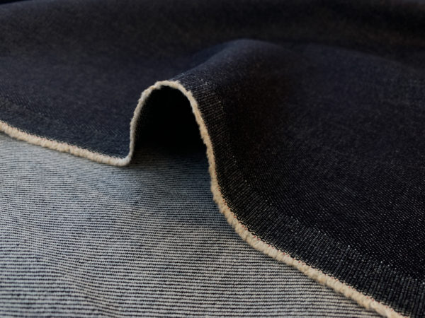 Designer Deadstock - 10oz Stretch Cotton Denim - Indigo