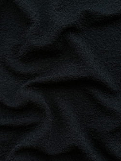 Designer Deadstock - Poly/Spandex Textured Knit - Black