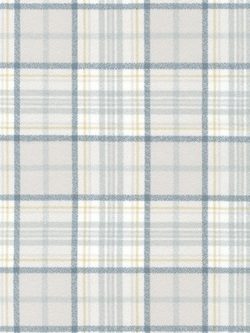 Organic Cotton Flannel – Mammoth Plaid – Dove