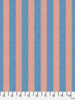 Shot Cotton - Kaffe Fassett - Wide Stripe - Salmon