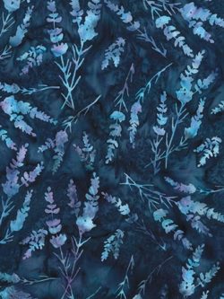 Hoffman Bali Cotton Batiks - Candy Skies - Navy