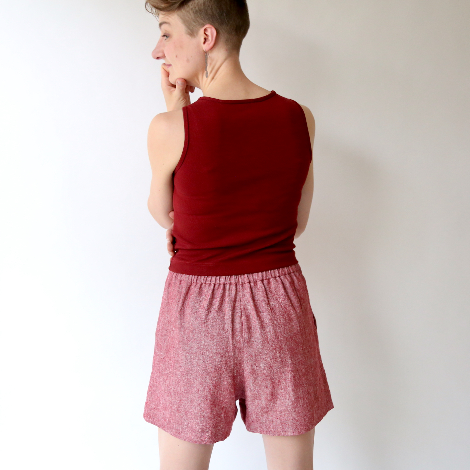 Rose pattern feature: waistband elastic options — Made by Rae