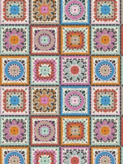 Quilting Cotton - Not Your Granny's Squares - Afghan Tiles