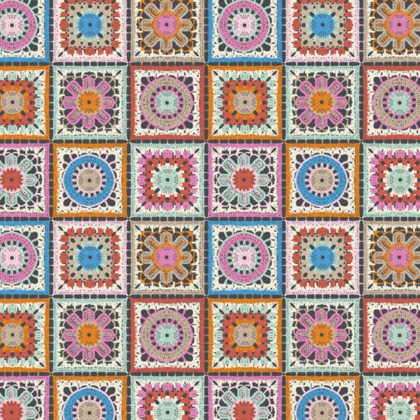 Quilting Cotton - Not Your Granny's Squares - Afghan Tiles