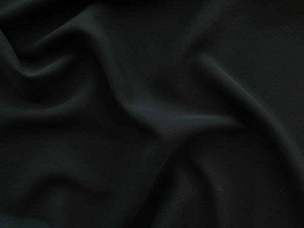 Italian Designer Deadstock - Heavy Silk Crepe - Spruce