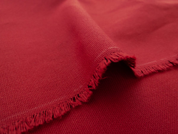 North Country Cotton Canvas - Crimson