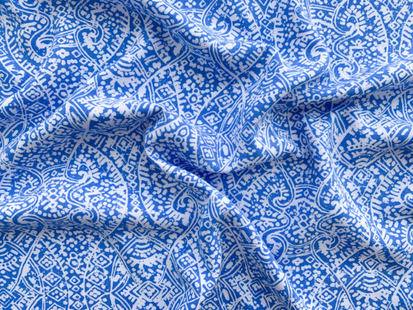 Designer Deadstock - Rayon Challis - Paisley Mosaic