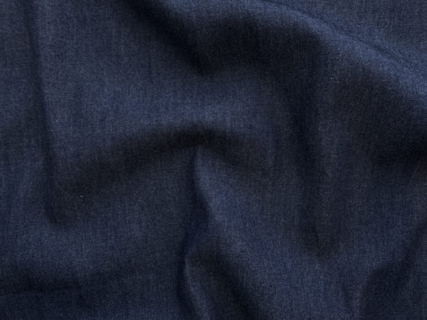 Designer Deadstock - Cotton Chambray - Indigo