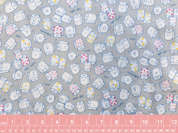 Japanese Cotton Double Gauze Jacquard - Dots - White