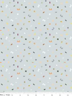 Cotton Flannel – Shape Up – Slate