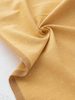 Sprout Wovens – Textured Yarn Dyed Cotton – Chamomile