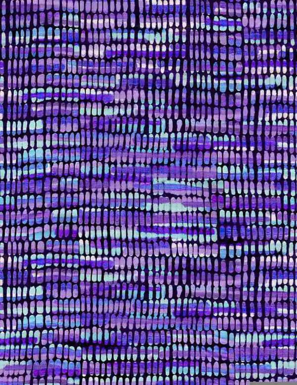 Quilting Cotton – Dream Geo – Purple