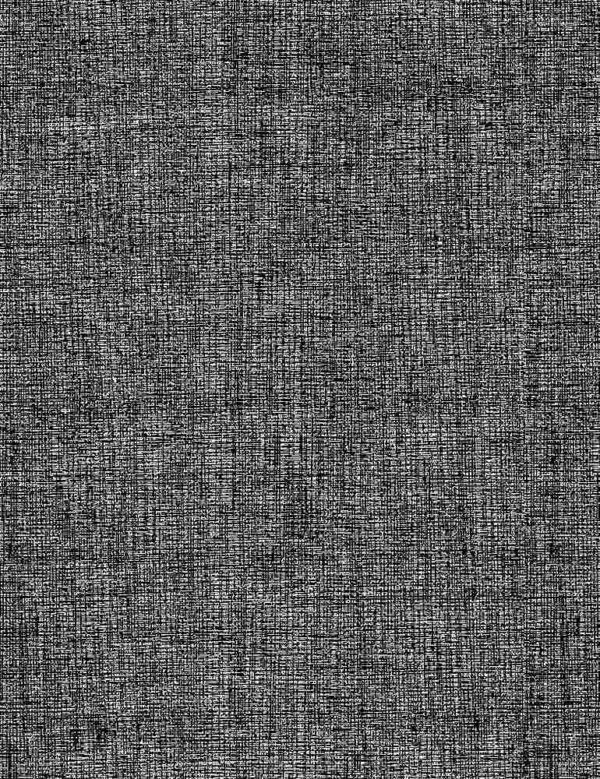 Quilting Cotton – Linen Texture – Black