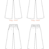 Rose pattern feature: waistband elastic options — Made by Rae