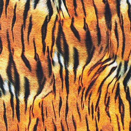 Animal Kingdom - Cotton Lawn - Tiger