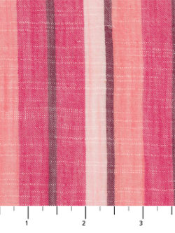 Tactile – Yarn Dyed Cotton – Stripes - Berry