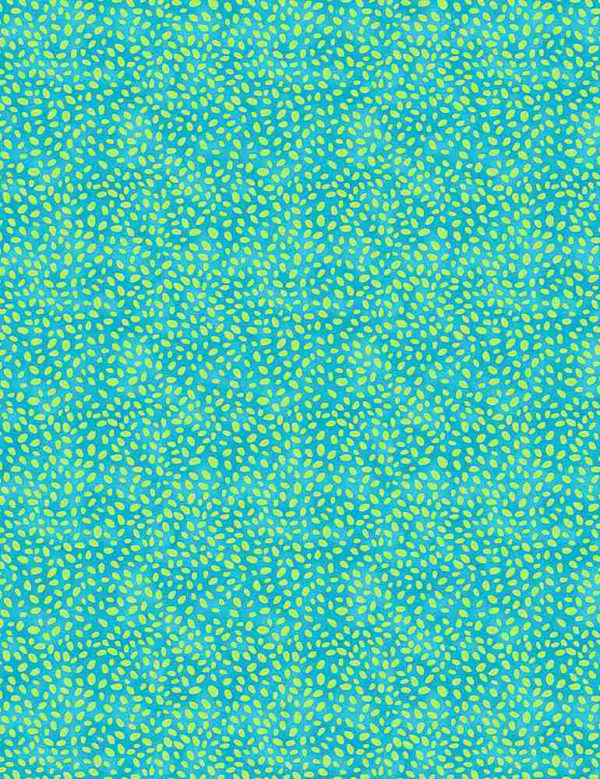 Quilting Cotton – Pebble Dot – Turquoise