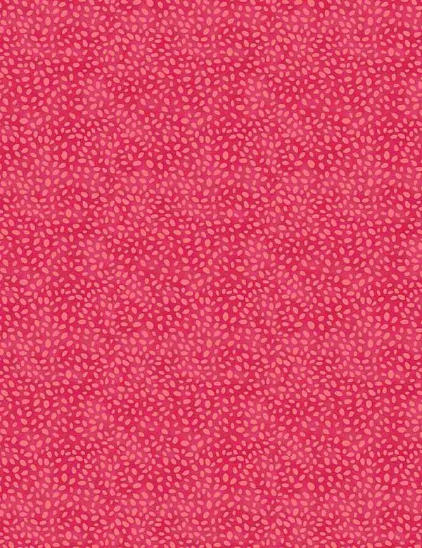 Quilting Cotton – Pebble Dot – Red