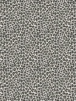Quilting Cotton - Baby Safari - Leopard Print - Gray