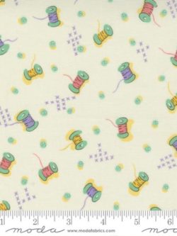 Quilting Cotton - 30s Playtime - Eggshell Pastel - Spools