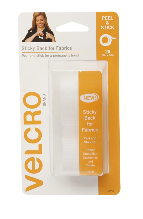 VELCRO® Fastener - Sticky Back Tape - 3/4" - White