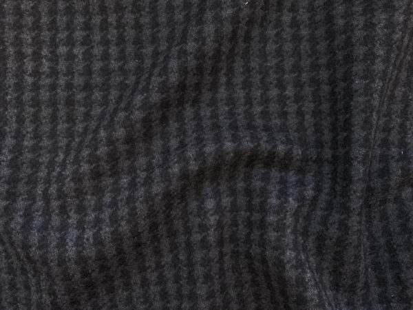 Designer Deadstock - Double Faced Wool - Grey Plaid