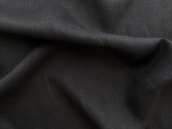 Designer Deadstock - Laundered Linen - Black