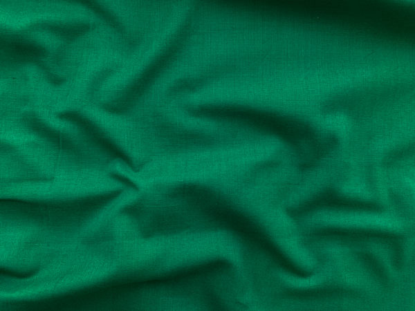 Yarn Dyed Cotton Sheeting - Green