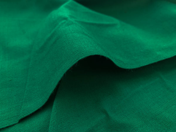 Yarn Dyed Cotton Sheeting - Green