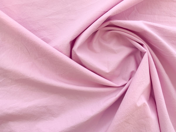 Designer Deadstock - Cotton Shirting - Cotton Candy Pink