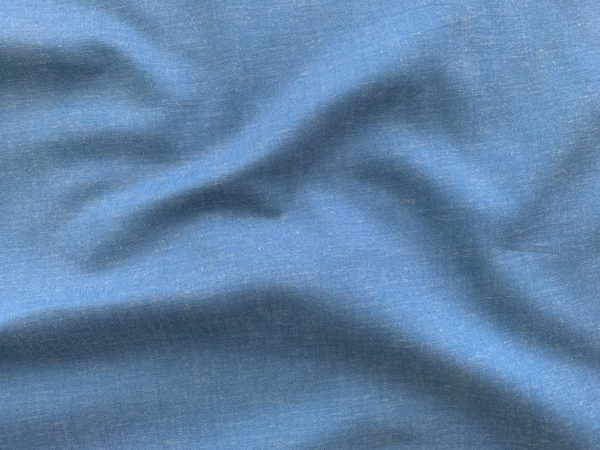 Designer Deadstock - Cotton Blend Twill - Blue