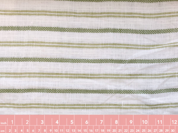 Designer Deadstock - Yarn Dyed Linen - Buttercup Plaid