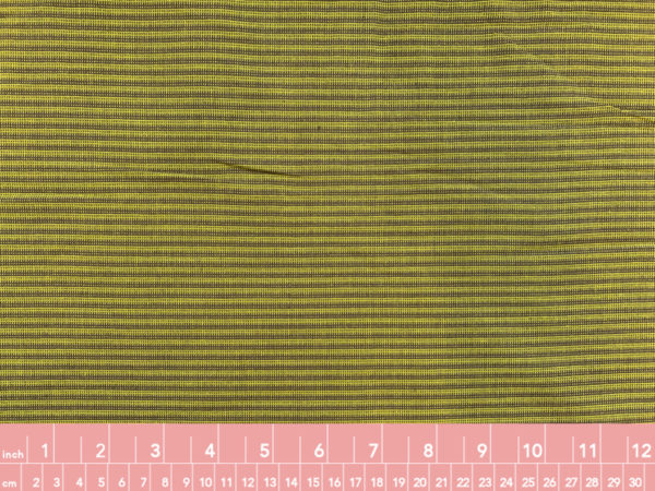 Handwoven Cotton Stripe - Pickle