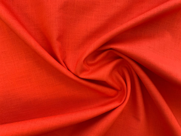 Japanese Cotton Lightweight Canvas - Persimmon