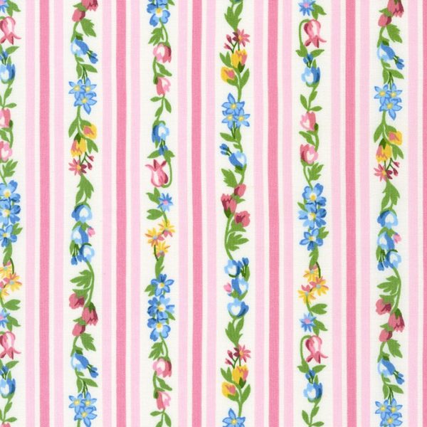 Quilting Cotton – Flowerhouse - Pink