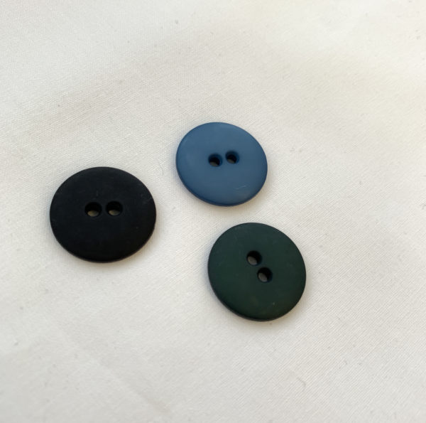 Matte Plastic Button - 20mm