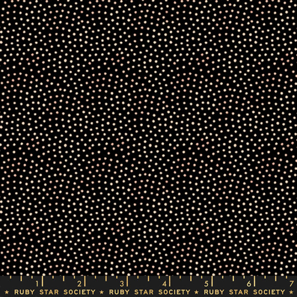 Quilting Cotton – Florida Volume 2 – Polka Dots – Black