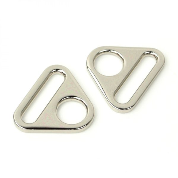 Sallie Tomato - Triangle Rings - 1" - Nickel