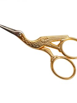 Bohin 4" Stork Scissors - Gilded