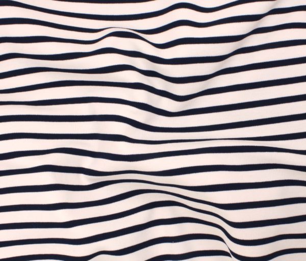 St. James Stripe - Ecru/Navy