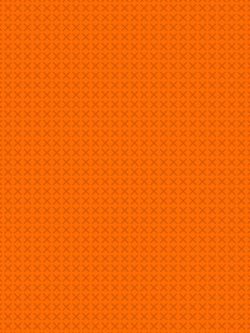 Quilting Cotton - Cross Stitch - Orange