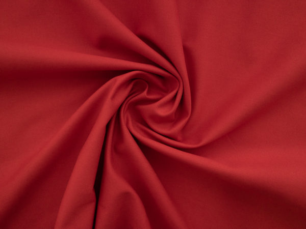 Italian Cotton Cavalry Twill - 6.5 oz - Red