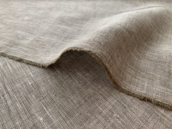 Designer Deadstock - Two-Tone Linen - Banana