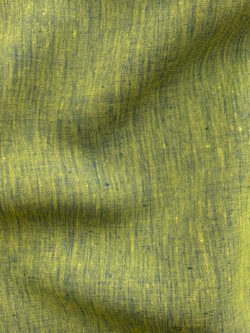 Designer Deadstock - Two-Tone Linen - Banana