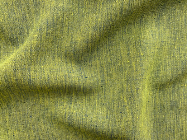 Designer Deadstock - Two-Tone Linen - Banana