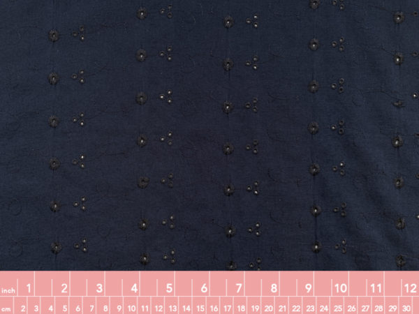 Designer Deadstock - Swiss Dot Cotton Eyelet